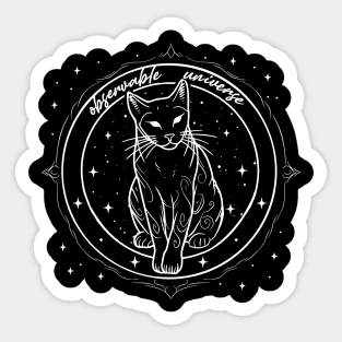 Galaxy Kitty Cat Sticker